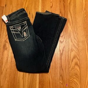 Vigoss Dark Blue Boot Cut Jeans
